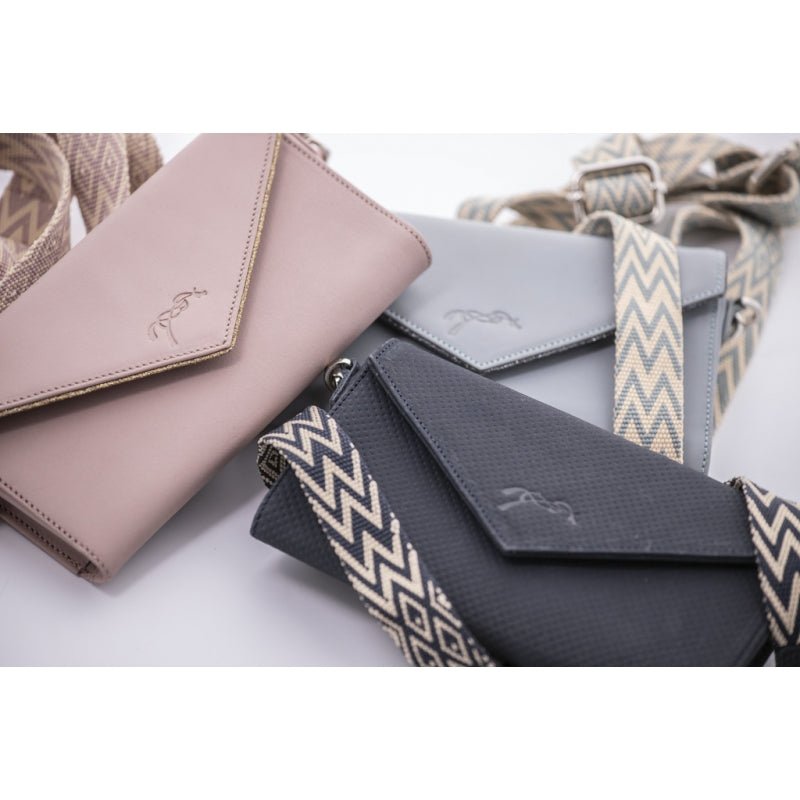 Pénélope Perforated New Phone Pocket - Navy - Pénélope - Equiluxe Tack