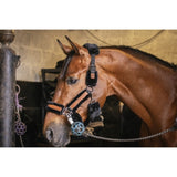 Pénélope Soft Leather Halter - Black & Black - Pénélope - Equiluxe Tack