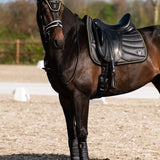 PS of Sweden Airflow Mesh Dressage Saddle Pad - Black - PS of Sweden - Equiluxe Tack