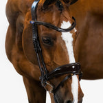 PS of Sweden Bridle Flying Change Deluxe (Patent Leather) - PS of Sweden - Equiluxe Tack