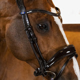 PS of Sweden Bridle Flying Change Deluxe (Patent Leather) - PS of Sweden - Equiluxe Tack