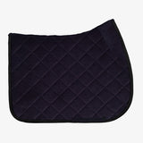 PS of Sweden Classic Corduroy Jump Saddle Pad - Navy - PS of Sweden - Equiluxe Tack