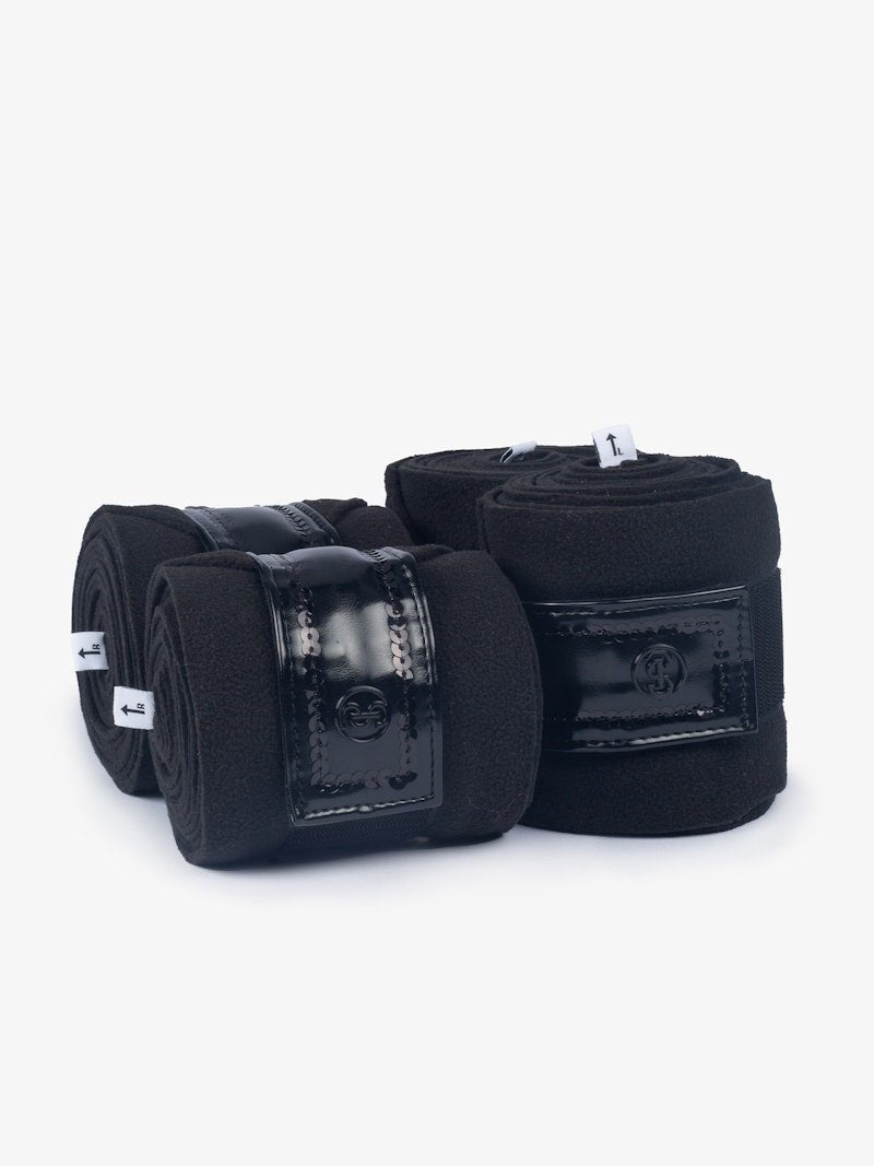 PS of Sweden Dazzling Holiday Polos - Lacquered Black - PS of Sweden - Equiluxe Tack
