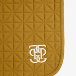 PS of Sweden Diamond Quilt Jumping Saddle Pad - Golden Brown - PS of Sweden - Equiluxe Tack
