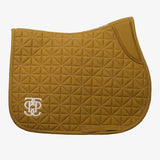 PS of Sweden Diamond Quilt Jumping Saddle Pad - Golden Brown - PS of Sweden - Equiluxe Tack