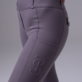 PS of Sweden Katja Full Seat Riding Tights - Lava Grey - PS of Sweden - Equiluxe Tack