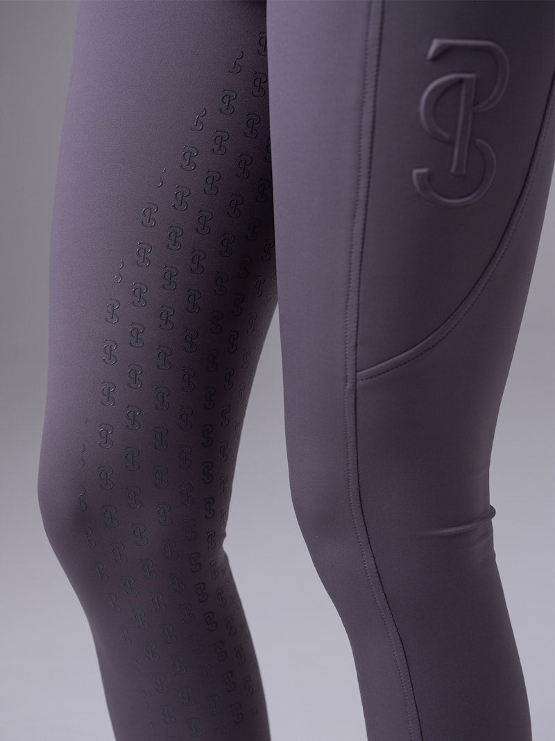 PS of Sweden Katja Full Seat Riding Tights - Lava Grey - PS of Sweden - Equiluxe Tack