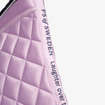 PS of Sweden Pearl Monogram Dressage Saddle Pad - Frosted Lilac - PS of Sweden - Equiluxe Tack