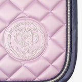 PS of Sweden Pearl Monogram Dressage Saddle Pad - Frosted Lilac - PS of Sweden - Equiluxe Tack