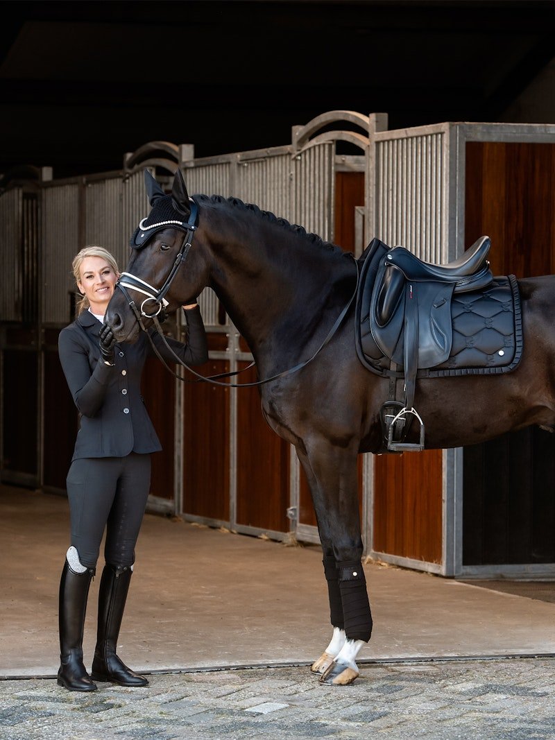 PS of Sweden Polos Ruffle - Black - PS of Sweden - Equiluxe Tack