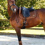 PS of Sweden Polos Velvet Monogram - Fudge - PS of Sweden - Equiluxe Tack