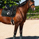 PS of Sweden Polos Velvet Monogram - Midnight Green - PS of Sweden - Equiluxe Tack