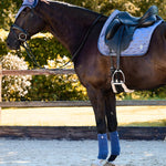 PS of Sweden Polos Velvet Monogram - Mist Blue - PS of Sweden - Equiluxe Tack