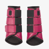 PS of Sweden Premium Mesh Hind Brushing Boots 2 - Pack - Midnight Fuchsia - PS of Sweden - Equiluxe Tack