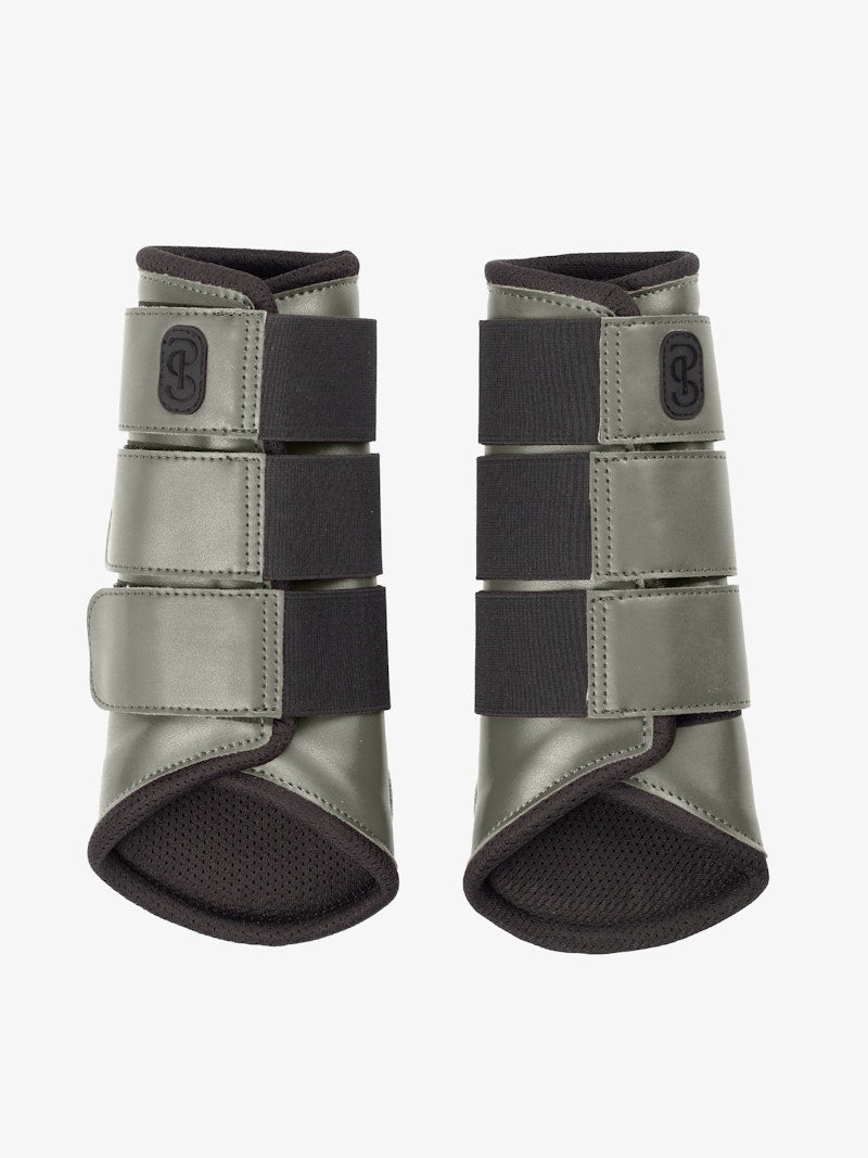PS of Sweden Premium Mesh Hind Brushing Boots 2 - Pack - Mist Green - PS of Sweden - Equiluxe Tack