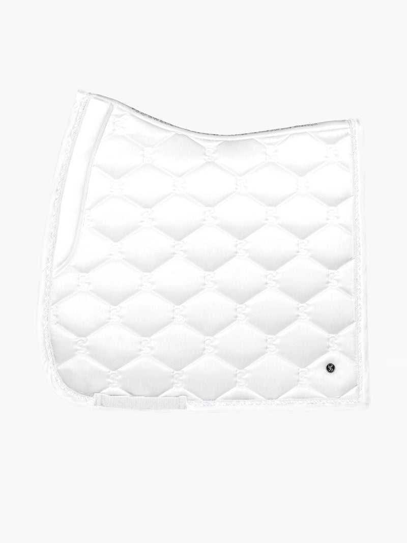 PS of Sweden Saddle Pad Dressage Signature - White - PS of Sweden - Equiluxe Tack