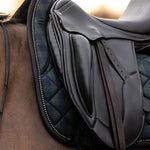 PS of Sweden Saddle Pad Tartan Checked Dressage - Midnight green - PS of Sweden - Equiluxe Tack
