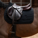 PS of Sweden Stripe Jump Saddle Pad - Black - PS of Sweden - Equiluxe Tack