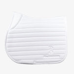 PS of Sweden Stripe Jump Saddle Pad - White - PS of Sweden - Equiluxe Tack