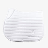 PS of Sweden Stripe Jump Saddle Pad - White - PS of Sweden - Equiluxe Tack
