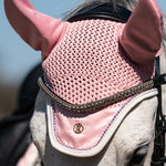 PS of Sweden Vintage Monogram Ear Bonnet - Hortensia pink - PS of Sweden - Equiluxe Tack