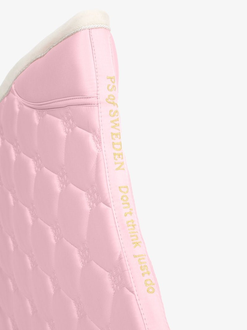 PS of Sweden Vintage Monogram Jump Saddle Pad - Hortensia pink - PS of Sweden - Equiluxe Tack