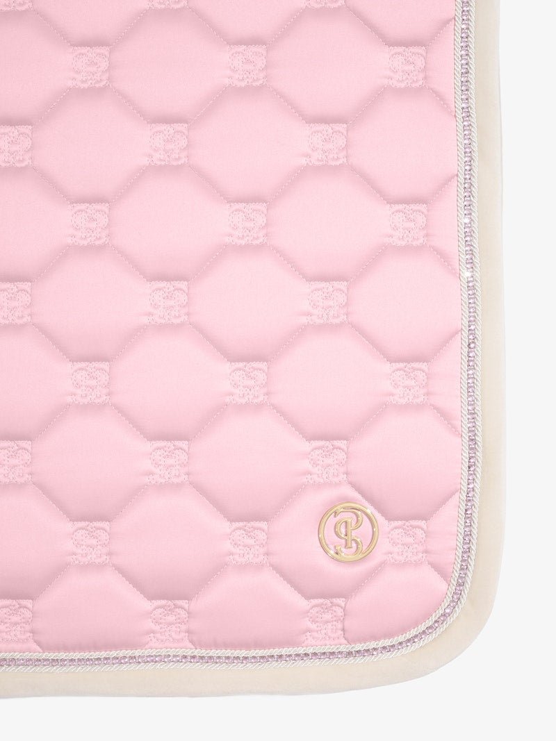 PS of Sweden Vintage Monogram Jump Saddle Pad - Hortensia pink - PS of Sweden - Equiluxe Tack