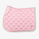 PS of Sweden Vintage Monogram Jump Saddle Pad - Hortensia pink - PS of Sweden - Equiluxe Tack