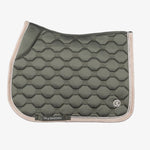 PS of Sweden Vintage Monogram Jump Saddle Pad - Mist Green - PS of Sweden - Equiluxe Tack