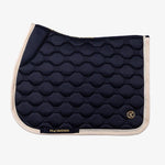 PS of Sweden Vintage Monogram Jump Saddle Pad - Navy - PS of Sweden - Equiluxe Tack