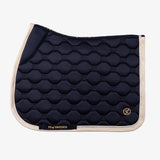 PS of Sweden Vintage Monogram Jump Saddle Pad - Navy - PS of Sweden - Equiluxe Tack