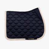 PS of Sweden Vintage Monogram Jump Saddle Pad - Navy - PS of Sweden - Equiluxe Tack