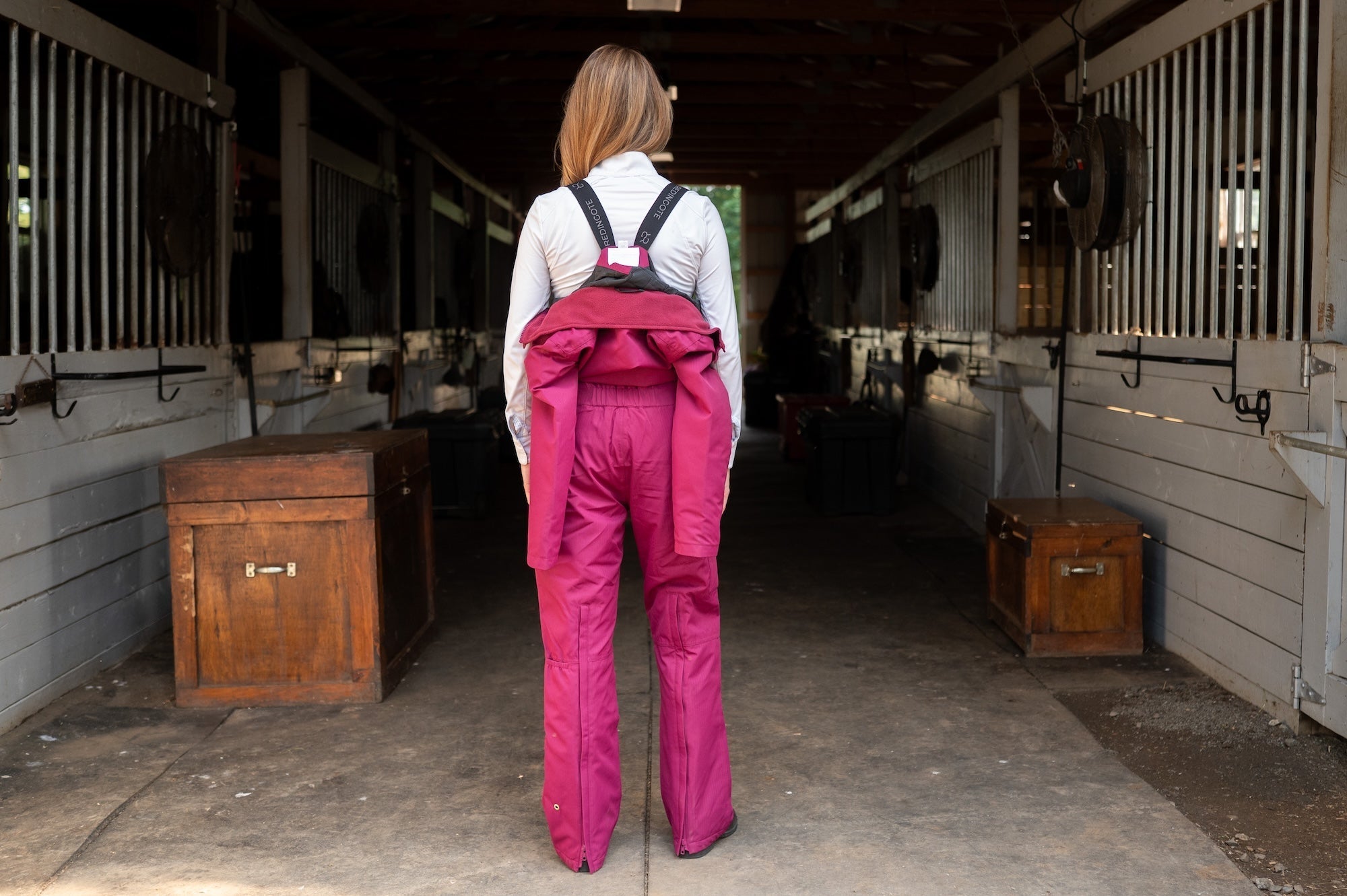 Redingote Winter Insulated Jumpsuit PRO - Raspberry - REDINGOTE - Equiluxe Tack
