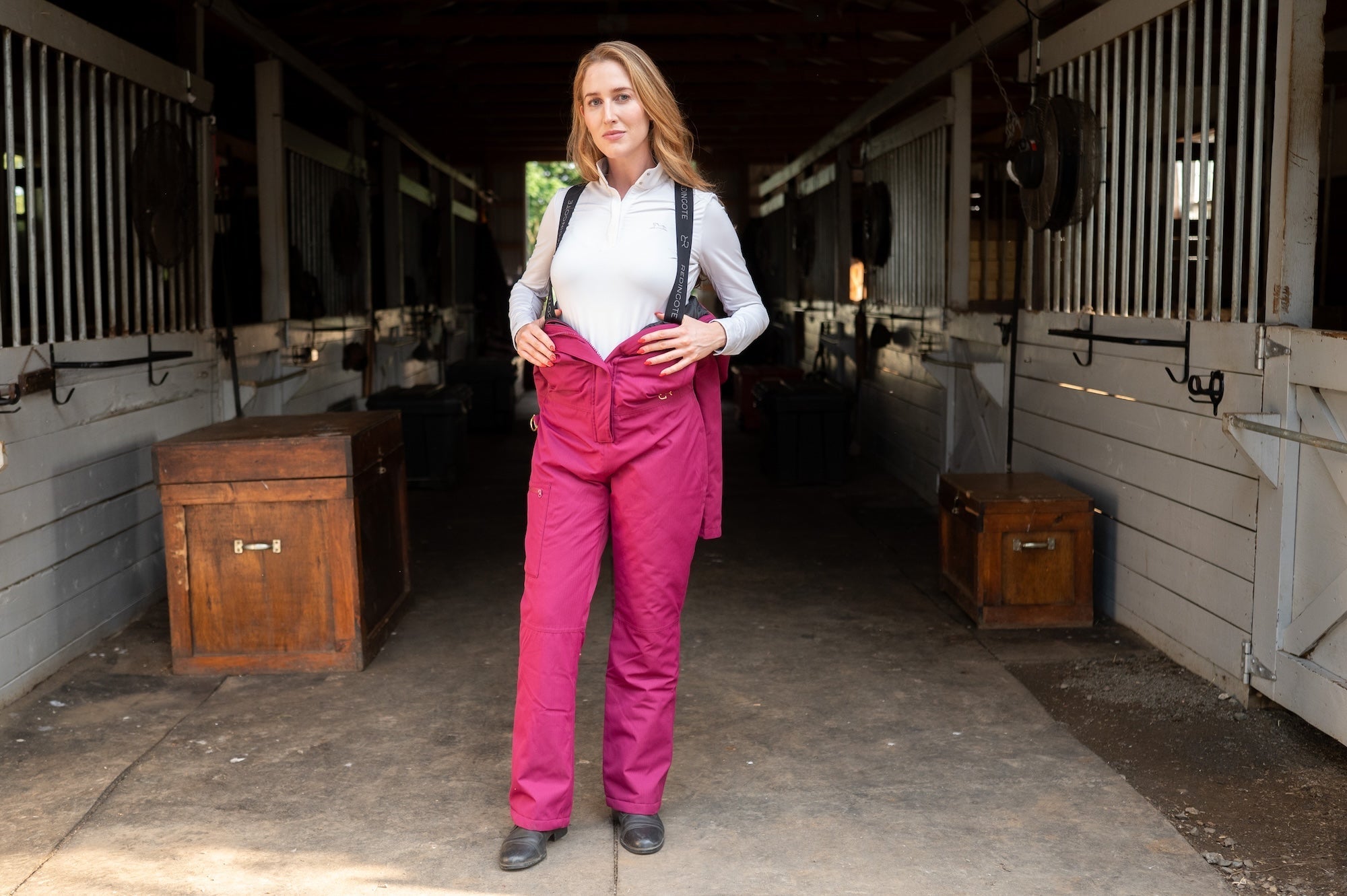 Redingote Winter Insulated Jumpsuit PRO - Raspberry - REDINGOTE - Equiluxe Tack