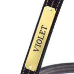 Remarkable Leather Goods Classic Halter Nameplate - Remarkable Leather Goods - Equiluxe Tack