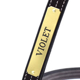 Remarkable Leather Goods Classic Halter Nameplate - Remarkable Leather Goods - Equiluxe Tack