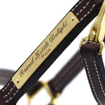 Remarkable Leather Goods Elegant Halter Nameplate - Remarkable Leather Goods - Equiluxe Tack