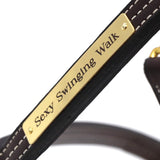 Remarkable Leather Goods Elegant Halter Nameplate - Remarkable Leather Goods - Equiluxe Tack