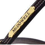 Remarkable Leather Goods Fancy Halter Nameplate - Remarkable Leather Goods - Equiluxe Tack