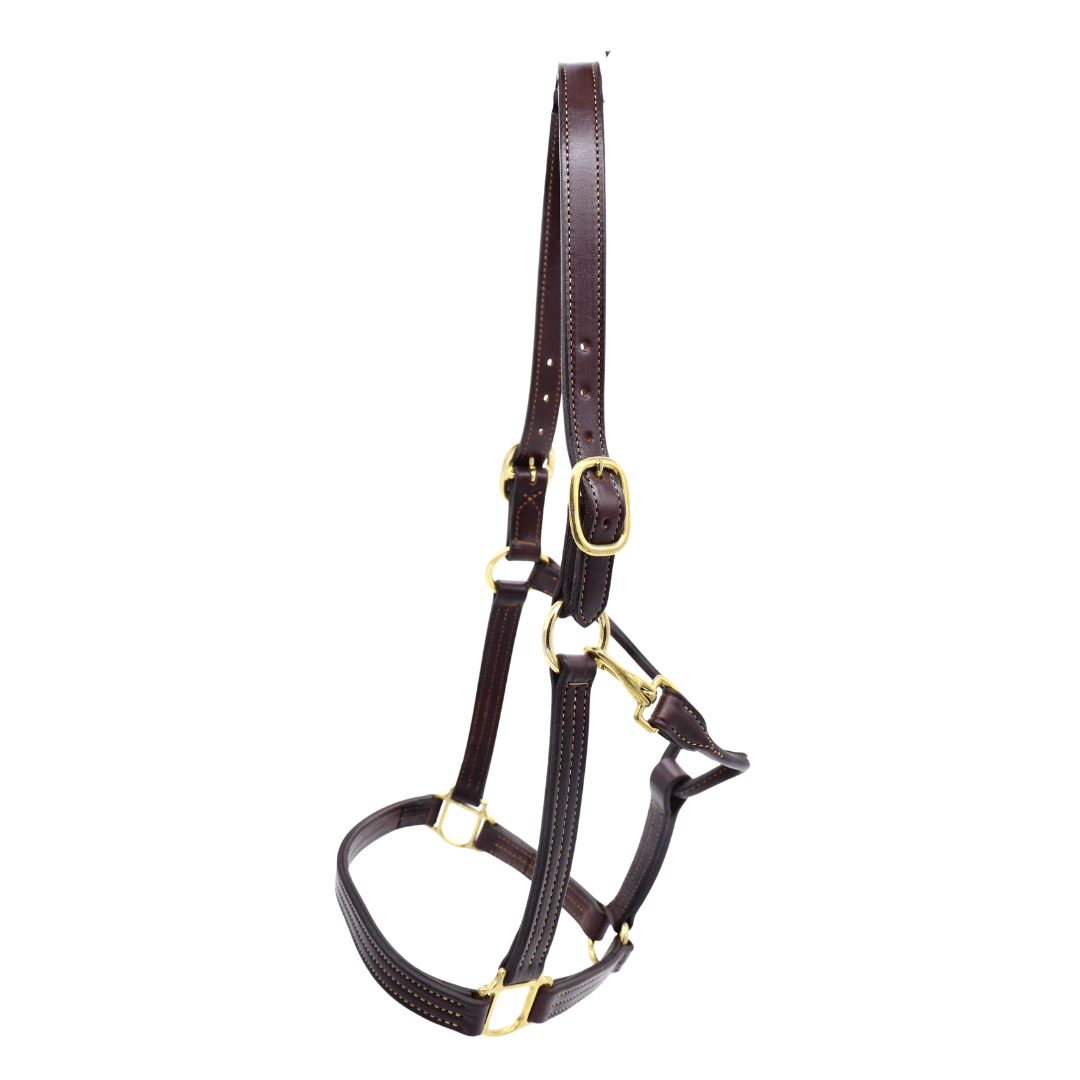 Remarkable Leather Goods GHC Triple Stitch Halter - Remarkable Leather Goods - Equiluxe Tack