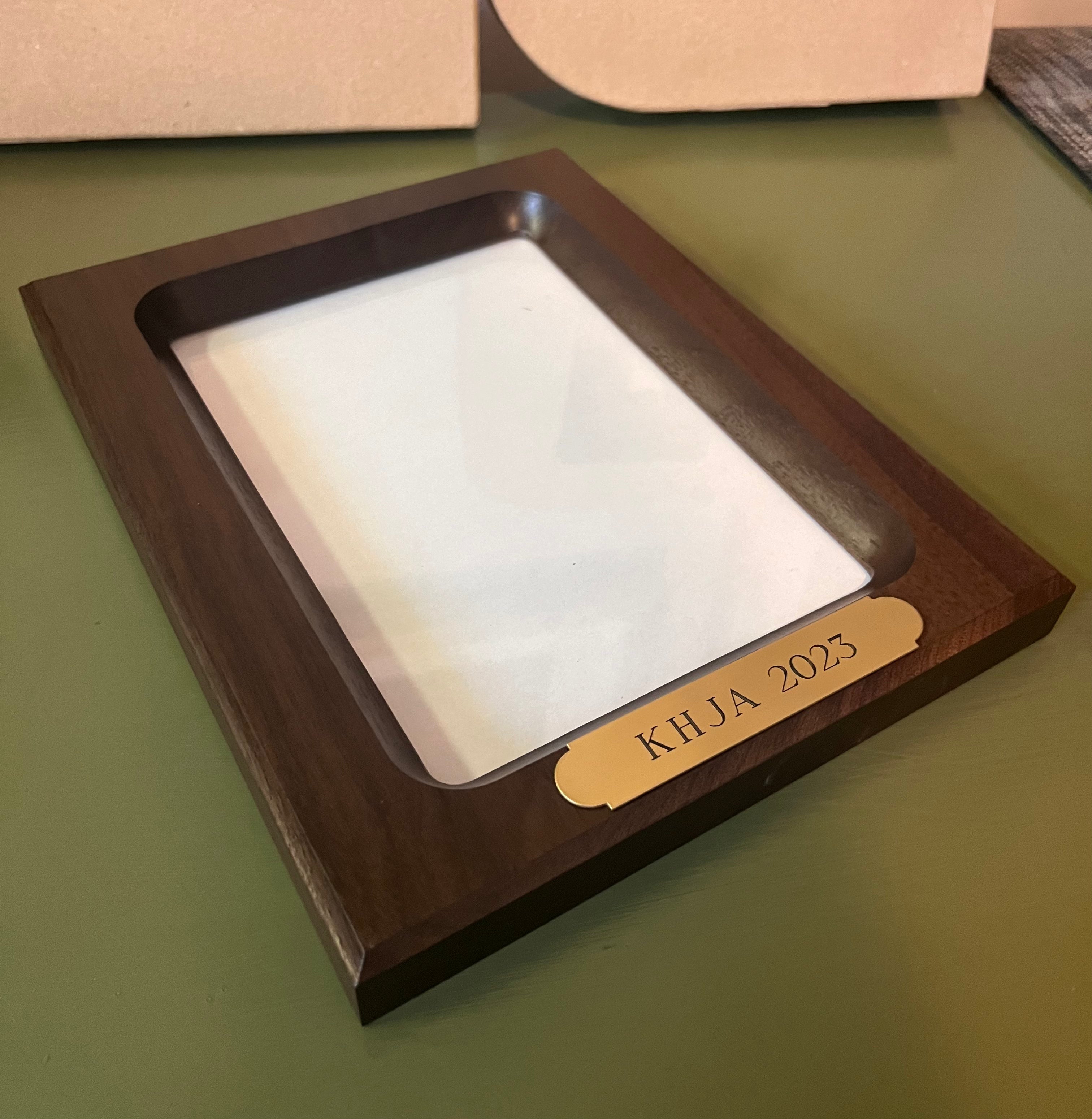 Remarkable Leather Goods Trophy Picture Frame - Remarkable Leather Goods - Equiluxe Tack