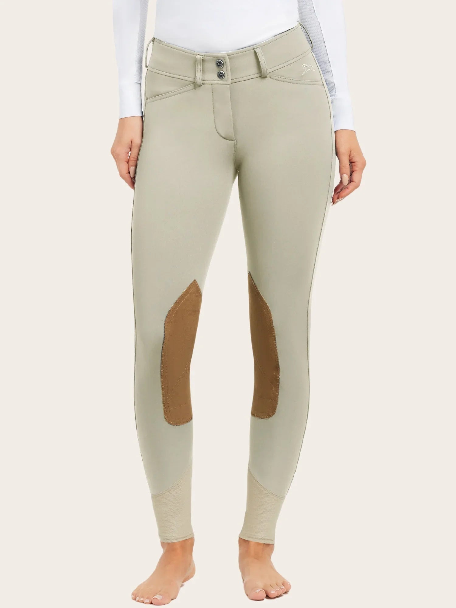 R.J. Classics Gracie Knee Patch Breech - Sand - R.J. Classics - Equiluxe Tack