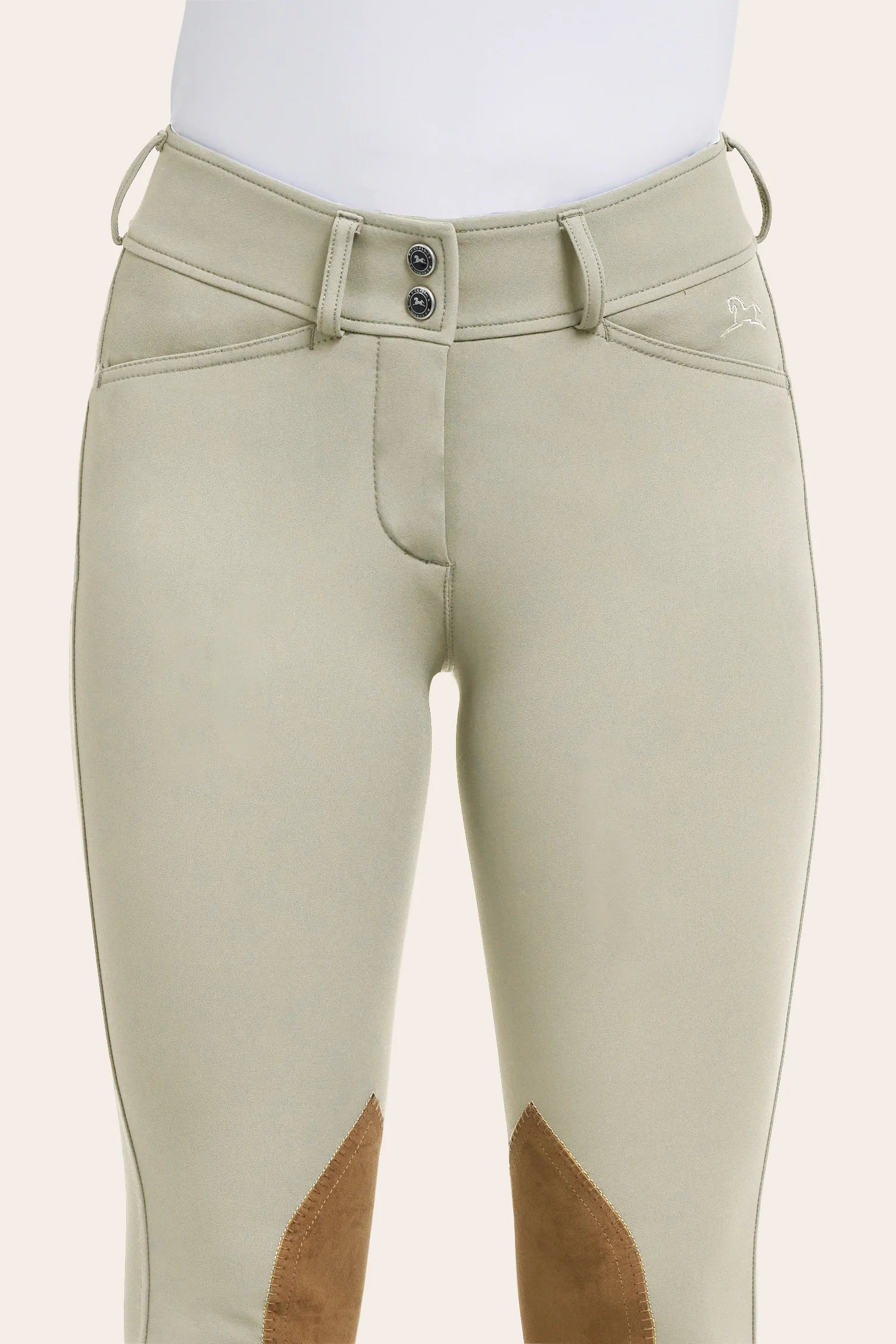 R.J. Classics Gracie Knee Patch Breech - Sand - R.J. Classics - Equiluxe Tack