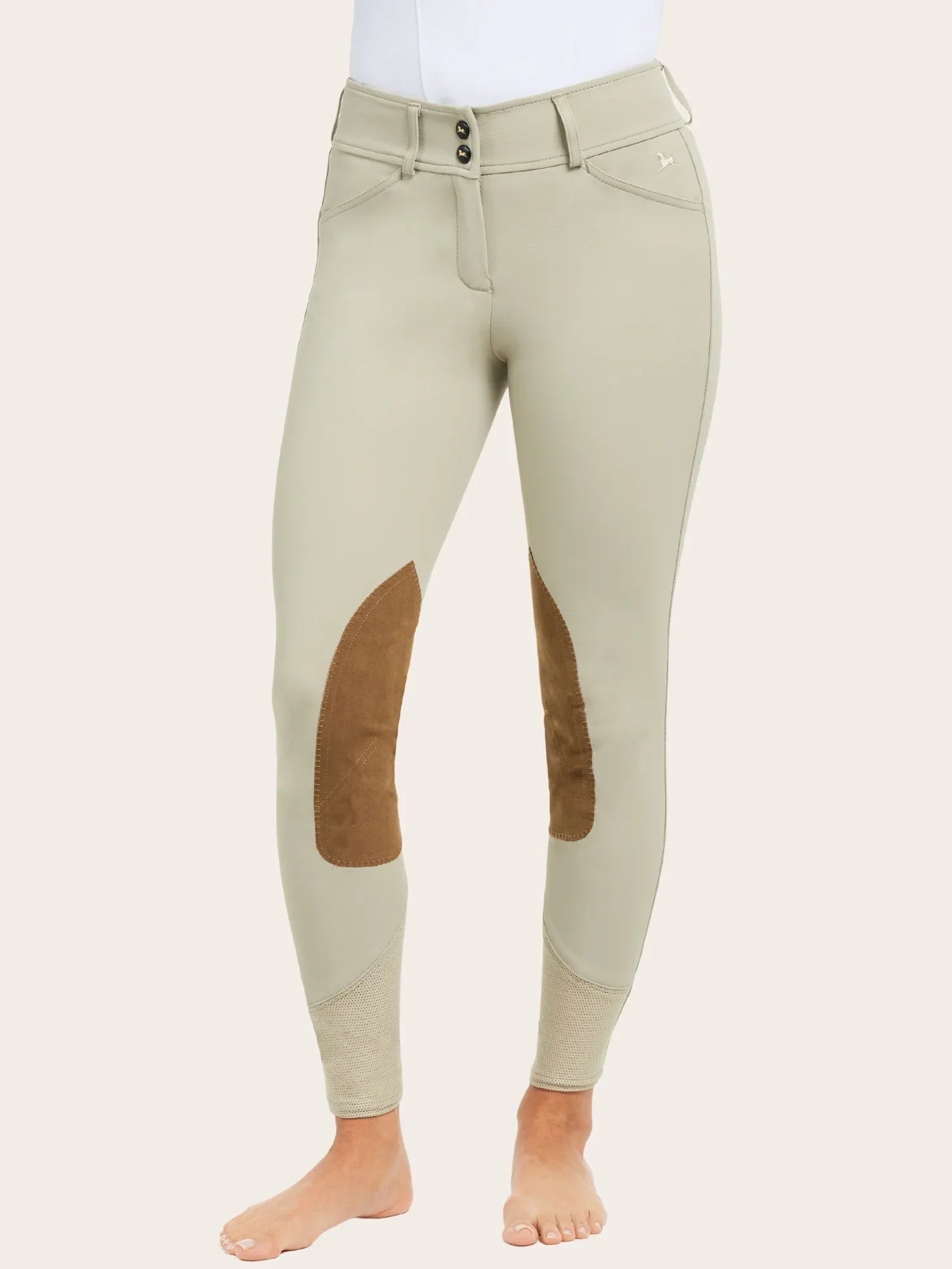 R.J. Classics Gulf Front Zip Breech - Sand - R.J. Classics - Equiluxe Tack