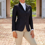 R.J. Classics Harmony Mesh Show Coat - Black - R.J. Classics - Equiluxe Tack