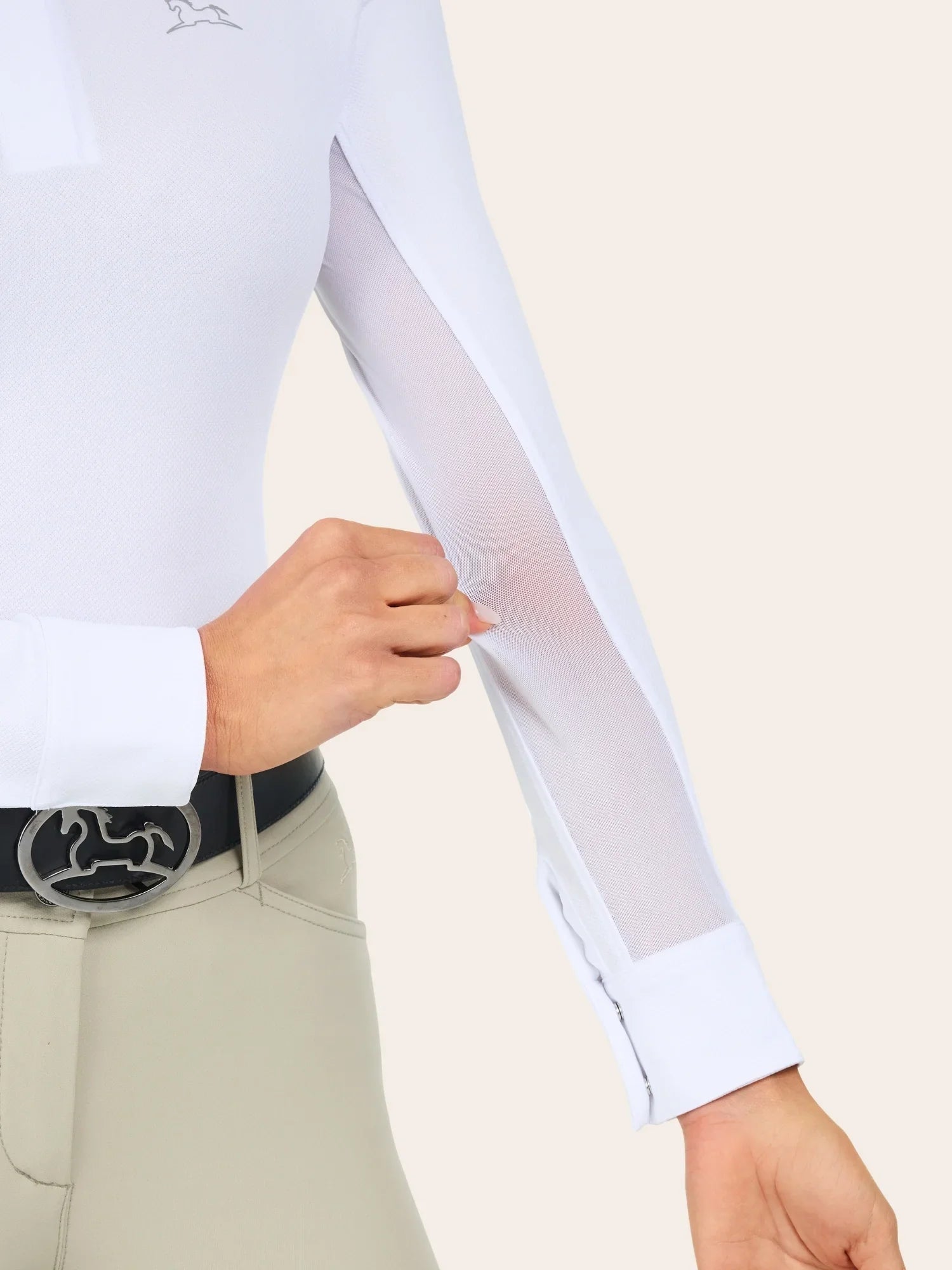 R.J. Classics Sofia Show Shirt - White - R.J. Classics - Equiluxe Tack