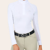 R.J. Classics Sofia Show Shirt - White - R.J. Classics - Equiluxe Tack