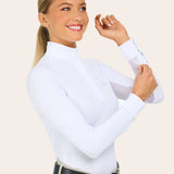 R.J. Classics Sofia Show Shirt - White - R.J. Classics - Equiluxe Tack