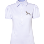 Ronner Acasia Horse Polo - Shirt | Basic White | High Tech - Rönner - Equiluxe Tack