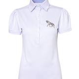 Ronner Acasia Horse Polo - Shirt | Basic White | High Tech - Rönner - Equiluxe Tack